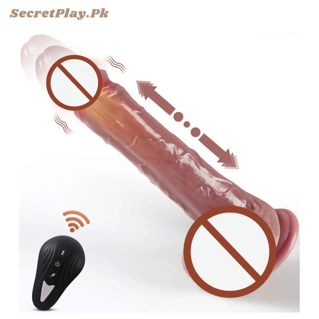 Realistic Thrusting Remote Control Dildo