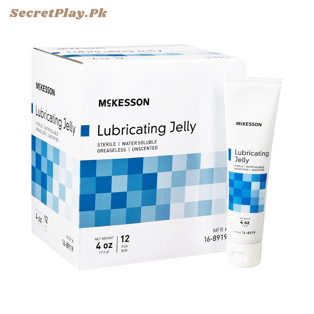 McKesson Lubricating Jelly Non-Sticky Gel 