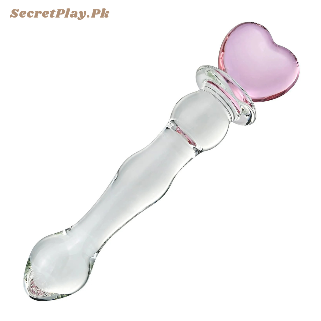 Crystal Glass Pleasure Wand Dildo