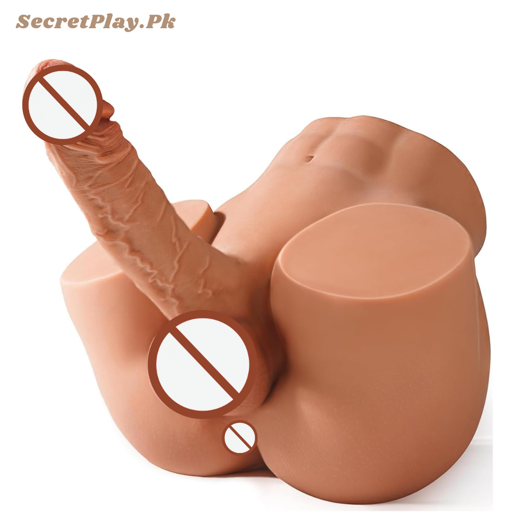 10.8LB Male Sex Doll with Flexible Dildo