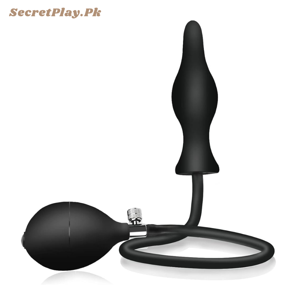 Silicone Expand Inflatable Anal Plug