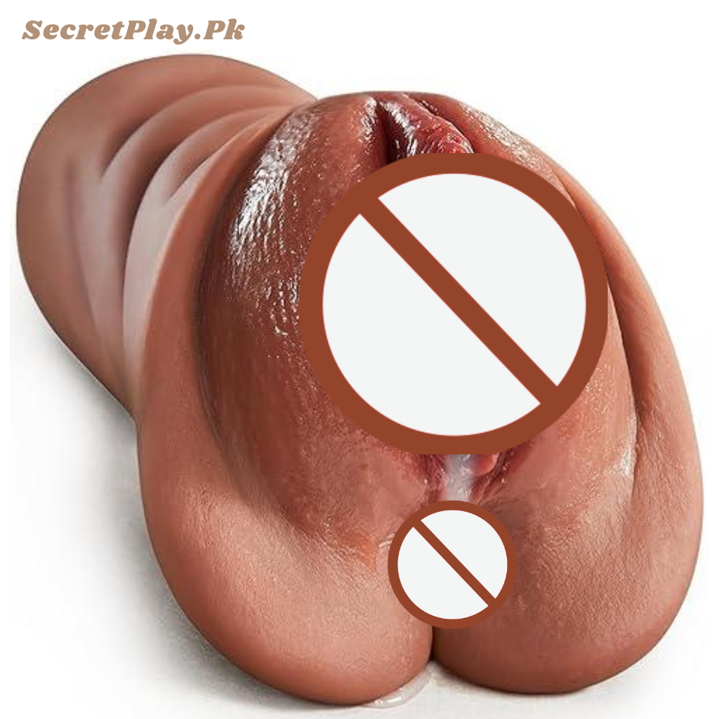 Black Realistic Pocket Pussies Male Masturbator