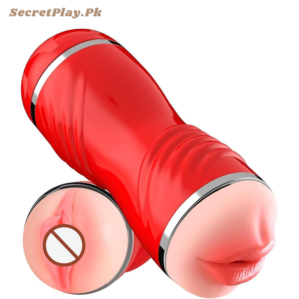 2-in-1 Simulated Dual-channels Male Stroker