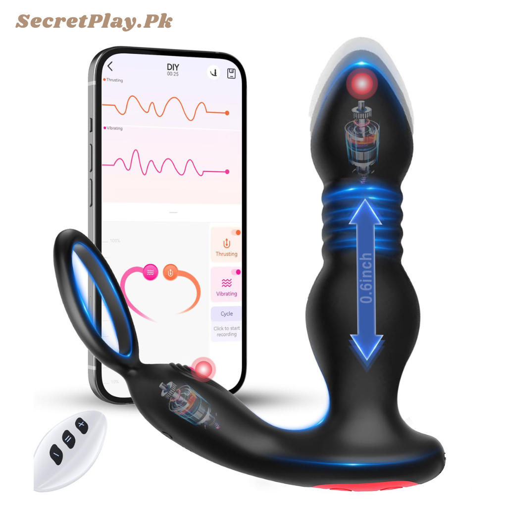 Thrusting Anal Expansion Prostate Massager