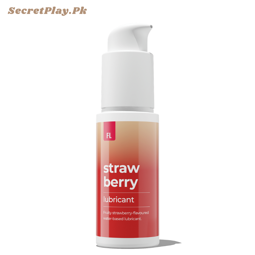 Strawberry Flavored Water Based Lubricant