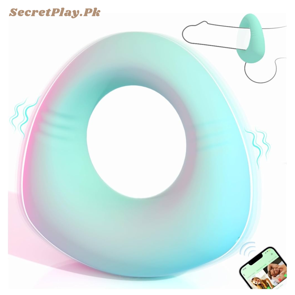 Liquid Silicone Soft Cock Penis Ring Vibrator