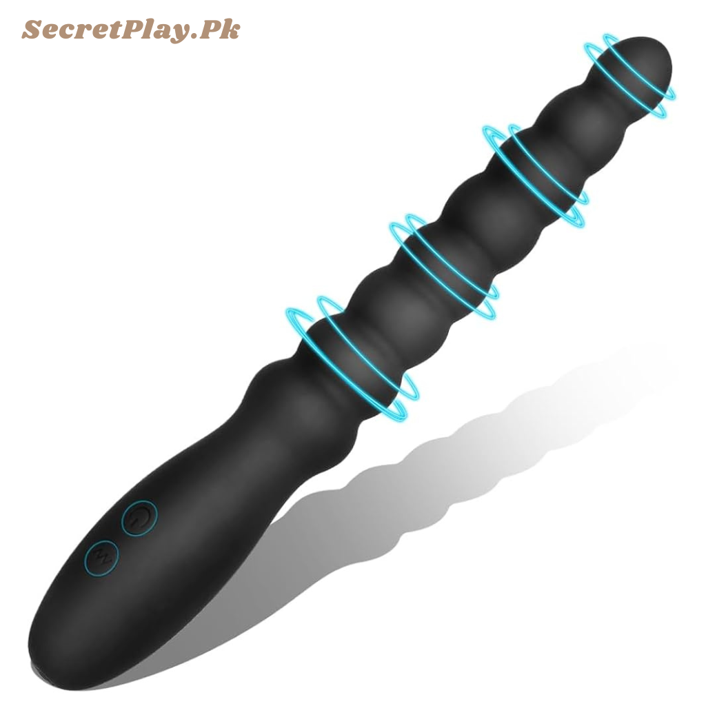 Multi Speed Vibrating Anal Beads Butt Plug