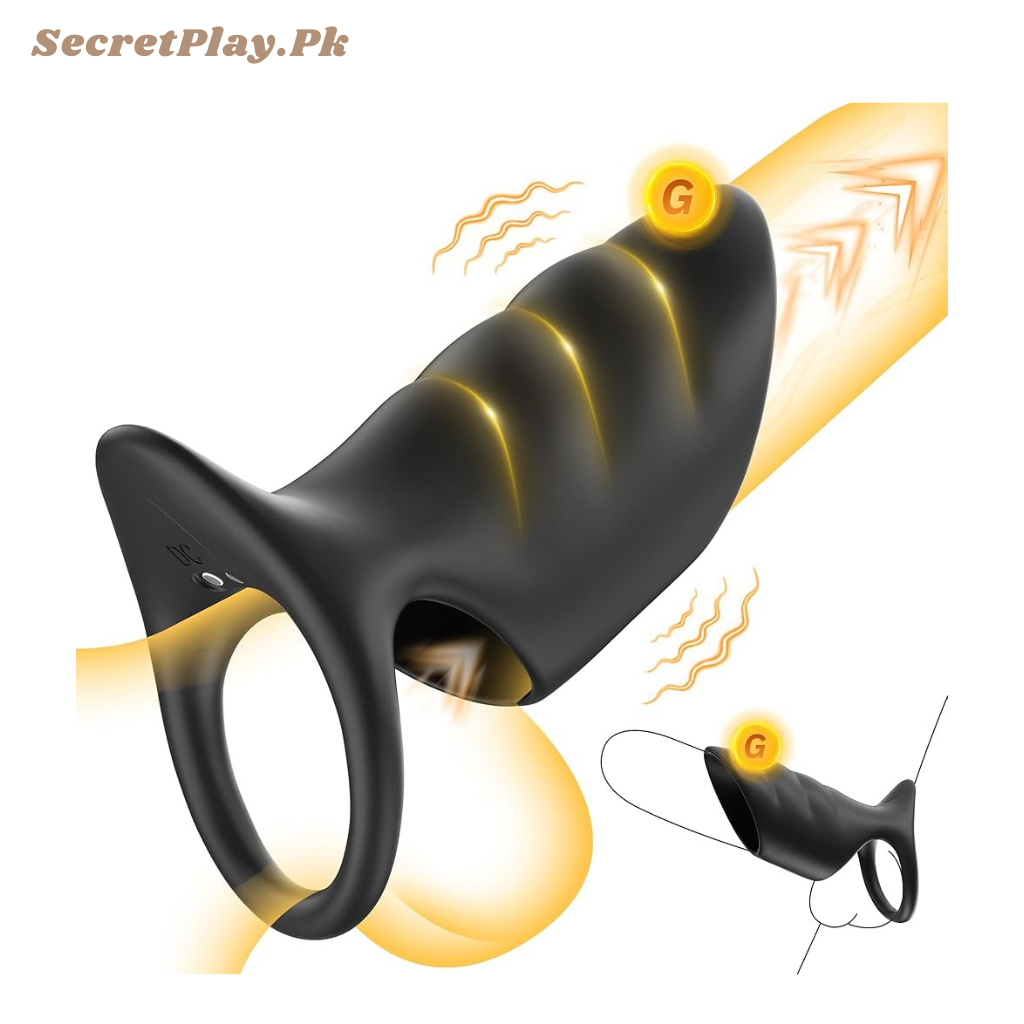 Vibrating Penis Sleeve Cock Ring