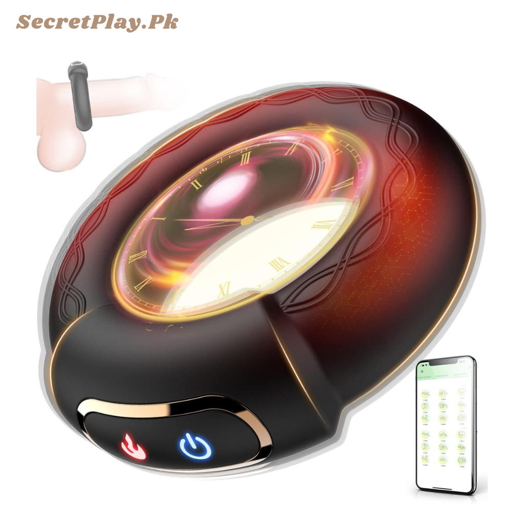 9 Vibrations With Heating Penis Ring Vibrator