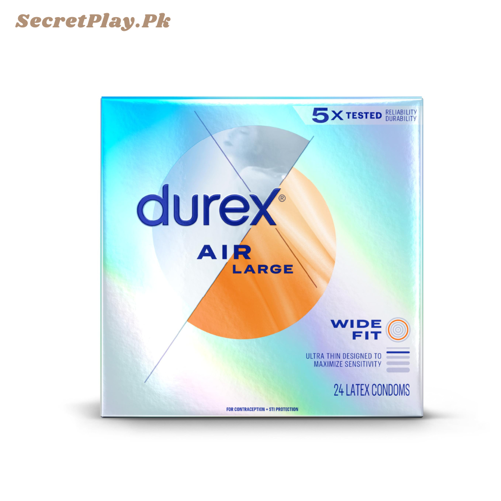 Durex Air Condam Extra Thin Transparent Natural Rubber