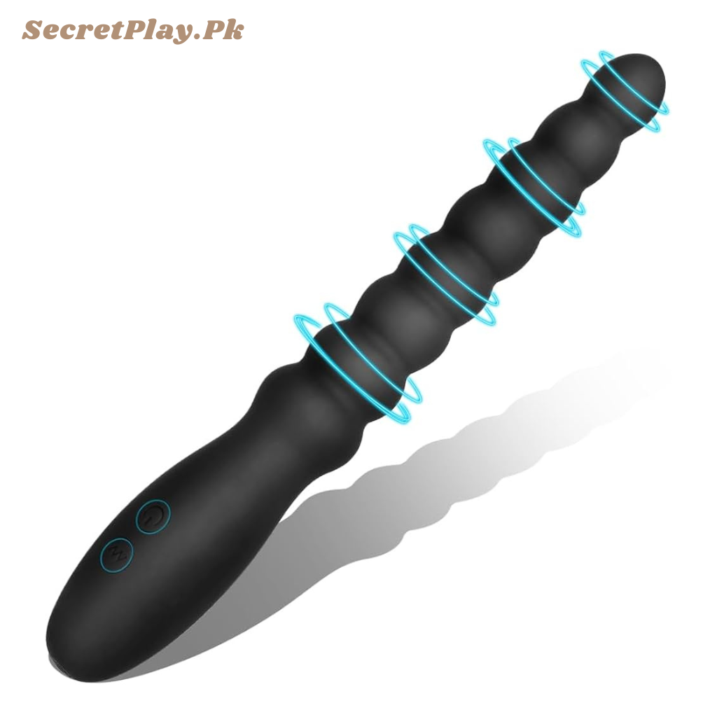 Multi Speeds Anal Beads Prostate Massager Vibrating Butt Plug