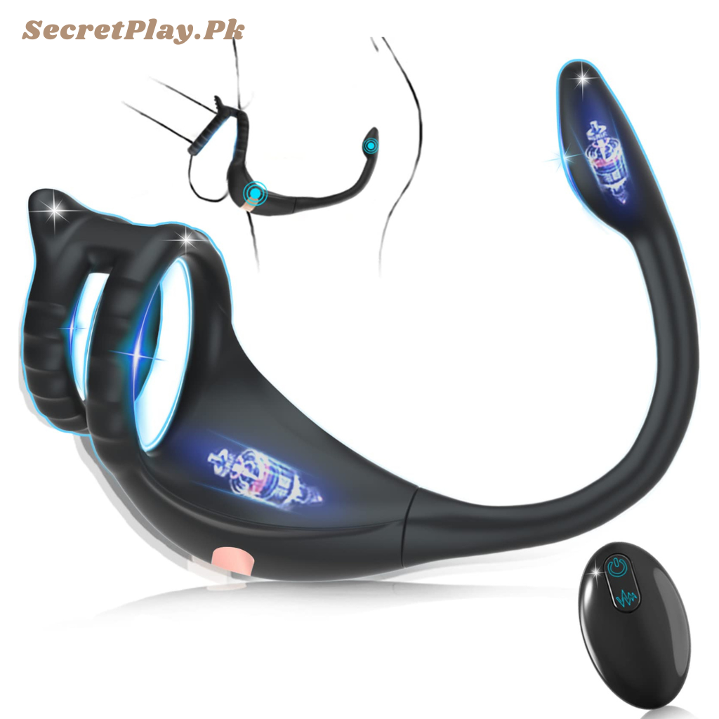 Vibrating Cock Ring Taint Stimulator