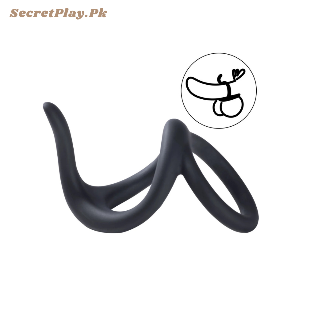 Penis Ring Cockring Enhances Erection