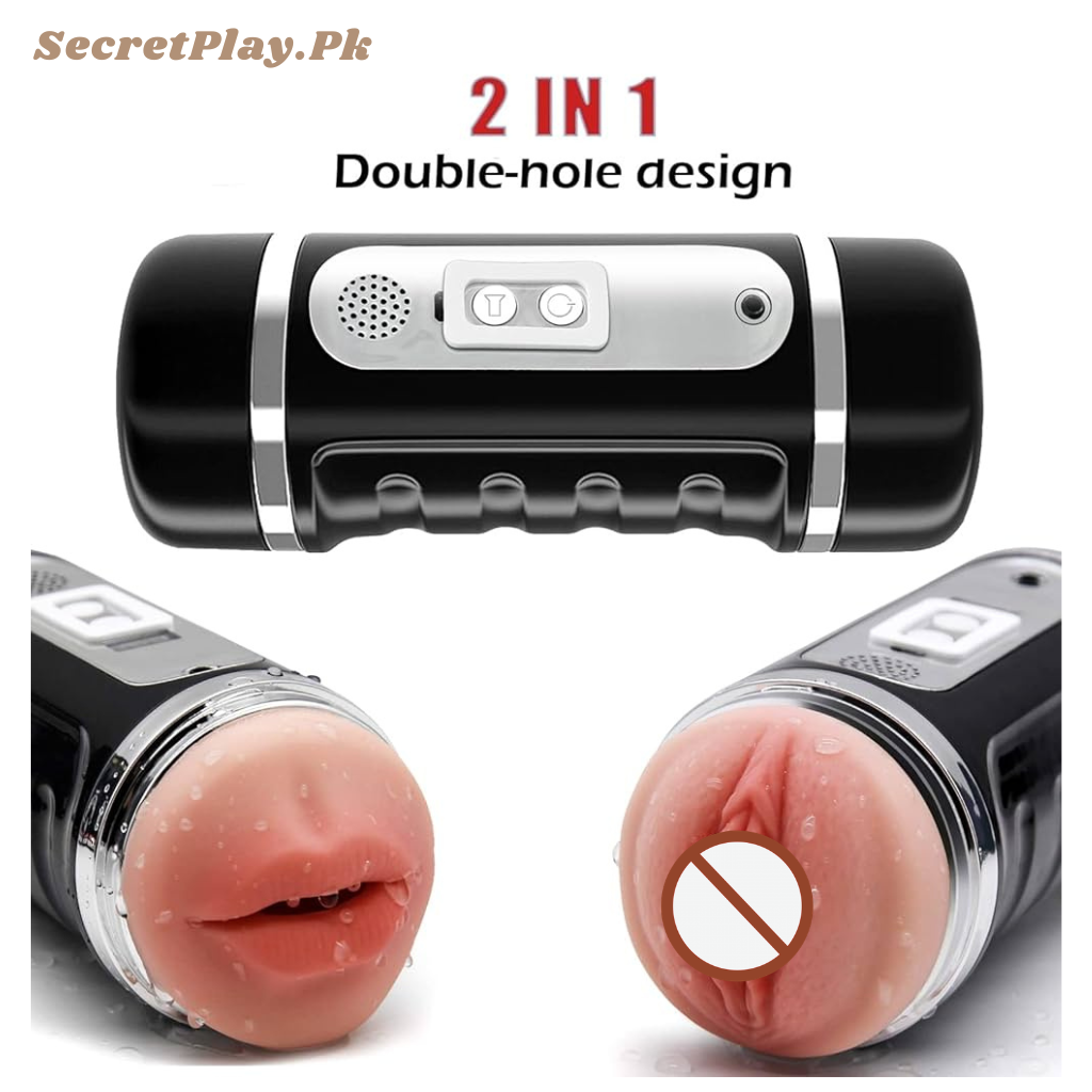2 in 1 Vagina/Oral Automatic Electric Masturbator