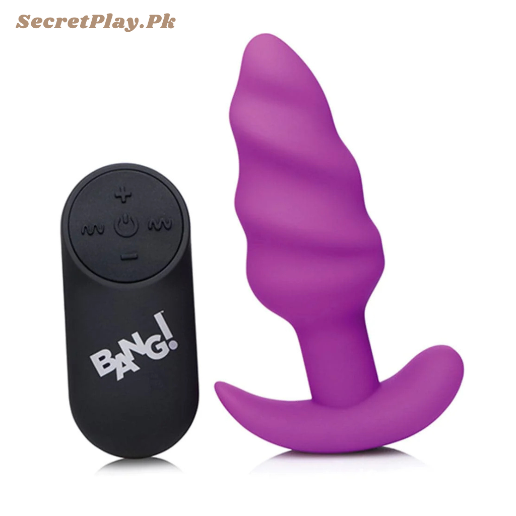 Silicone Vibrating Butt Plug