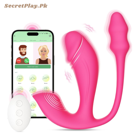 Vibrator Dildo and Anal Plug 3 in 1
