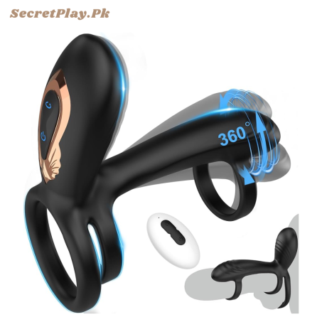 Vibrating Cock Ring with 360° Adjustable