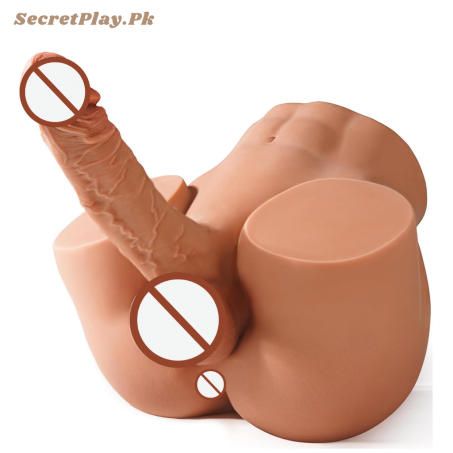 10.8LB Male Sex Doll with Flexible Dildo