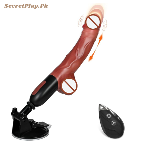 Thrusting Dildo Vibrator for Women