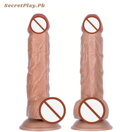 10 Inch Realistic Uncut Big Dildo