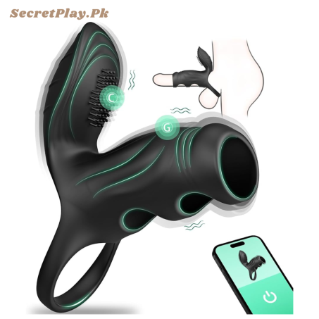 Vibrating Cock Ring Penis Sleeve