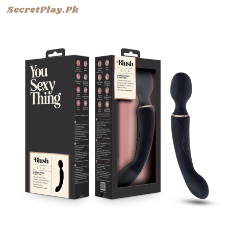 Double Ended 2 In 1 Wand Vibrator