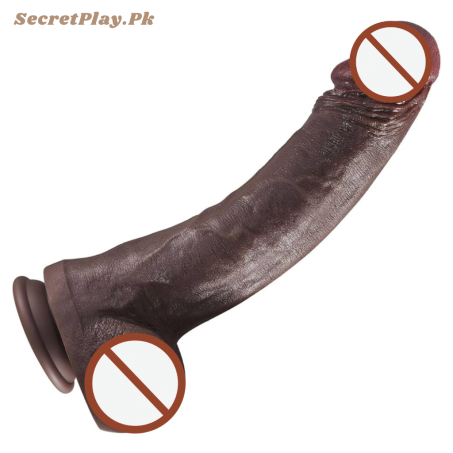 13 Extra Long Huge Brown Lifelike Anal Dildo