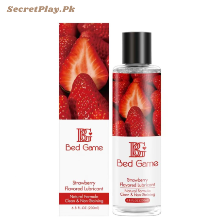 Water Based Strawberry Flavored Lubricant Sex Lube