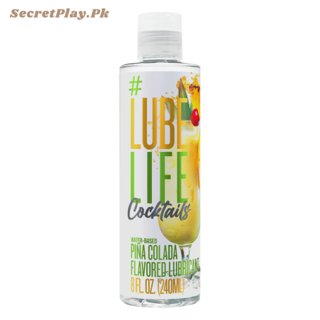 Lube Life Water-Based Piña Colada Flavored Lubricant