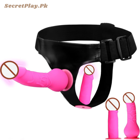 Double Ended Adult Dildo Toy With Belt 