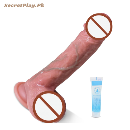 Girth Realistic Dildo Soft Feel
