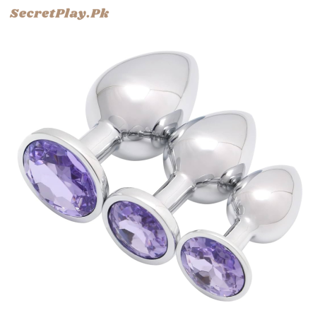 Luxury Jewelry Design Fetish Anal Butt Plug 