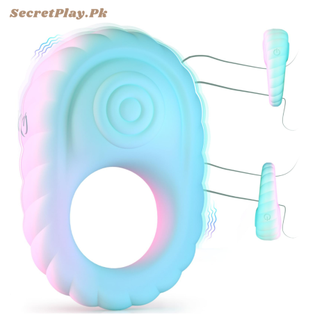 Liquid Silicone Soft Vibrating Cock Ring